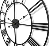 Technoline WT1615 Horloge murale vintage en métal 60