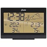 Alecto WS-2300 Batterie/Pile Noir, Blanc station météo