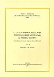 Studi di storia religiosa padovana dal Medioevo ai