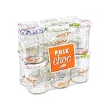 Le Parfait 1978030.0 Lot de 12 Confituriers Verre Transparent