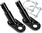 Lot de 2 attelages de remorque de vélo pour chien avec