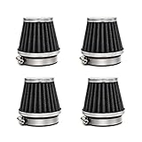 Wai Danie 54mm 4Pcs Filtres à air Pour Motos Universel