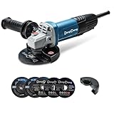 DongCheng Meuleuse d'angle 800 W, 125 mm, vitesse de