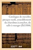 Catalogue de meubles presque neufs, ameublement de