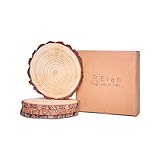 Elan Rondin de Bois 20-23 cm de Diamètre 8 pièces,