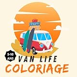Livre à colorier, Van_life: Caravanes amusantes pour