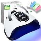 Lampe UV Ongles Gel Professionnel 220W avec 66 Ampoules