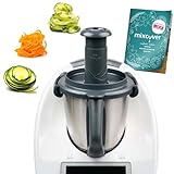 mixcover Coupe-légumes en spirale avec ebook compatible