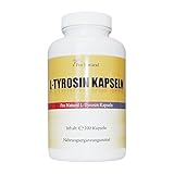 L Tyrosine - 200 gélules - 500mg - Dose journalière