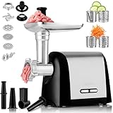 Zeegma Molen Chef elektrische vleesmolen, 1900W krachtige