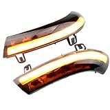 Clignotant dynamique rétroviseur avec lentille fumée