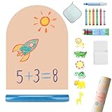 Mithreel Tableau magnétique adhésif pour enfants en