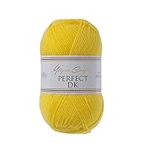Utopia Crafts DK Double Knitting Yarn 100g (Yellow