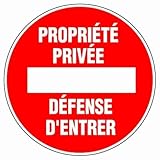 Novap Polystyrène Panneau Propriété privée défense