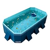 INDUSTEX Piscine pliable Foldable Pool, Piscine familiale