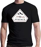 jiashunbi Pyrenex T-shirt à manches courtes pour homme,