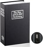 Coffre-fort pour livre avec serrure à combinaison dictionnaire