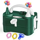 FLSEPAMB Mini Pompe à Ballon Électrique 600W - 2 Buses,