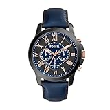 Fossil Montre pour Hommes Grant, Mouvement Chronographe