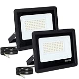 FUPE Projecteur LED Exterieur 2 Pcs, Projecteurs Extérieurs