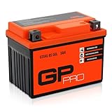 GP-PRO GTX4L-BS 12V 5Ah GEL Batterie de démarrage (semblable