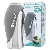 LumoLeaf Gourde pour chien en acier inoxydable 800