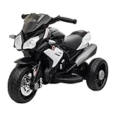 HOMCOM Moto électrique pour Enfants 3 ans 3 Roues 6
