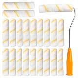 20pcs Rouleau à Peindre, 15cm Rouleau des Couleurs,