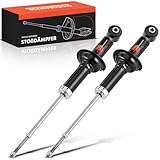 Frankberg Lot de 2 amortisseurs pour essieu arrière