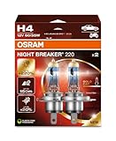 OSRAM NIGHT BREAKER 220, H4, +220% de luminosité en