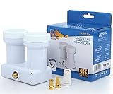 Anadol LNB monobloc Single Gold Line pour antenne satellite