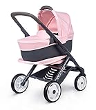Smoby Maxi Cosi Poussette multifonction 3 en 1 Rose