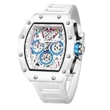 FORSINING Montre à quartz rectangulaire pour homme