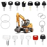 Lot de 18 clés d'allumage universelles pour moteur,