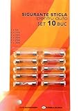 Lot de 10 fusibles en verre pour voiture 5-30 A