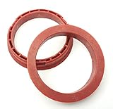 Ronal 1 bague de centrage 68,0-57,1/68 sur 57,1 Rouge