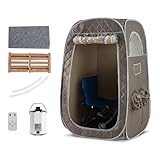 HOMASIS Sauna à Vapeur Portable, Sauna à Domicile Chauffante