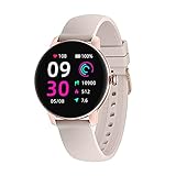 LUNIQUESHOP Montre Connectée Ronde LSFIT | Montre tactile