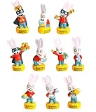 FaisTonGateau - fèves thème Simon Super Lapin - Fèves