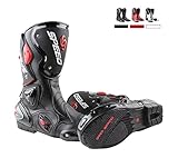 Bottes de moto de piste de course, bottes de motocross