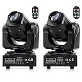 2 pcs Lyre LED Moving Head Beam RGBW DMX-9/11 Jeux
