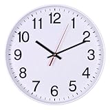 OFFICER PRODUCTS Horloge murale en plastique - 30 cm