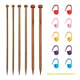 CWPFVQA Lot d'aiguilles à tricoter de 14 pièces, aiguilles