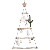 GWHOLE Échelle en bois - Décoration murale en bois