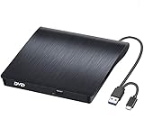 Lecteur CD/DVD Externe USB 3.0 et Type C BEVA Portable