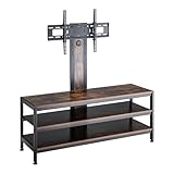 pro.tec Meuble TV avec Support d'Écran Jusqu'à 70 Pouces