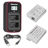 Newmowa LP-E8 Batterie de Remplacement (Pack de 2)