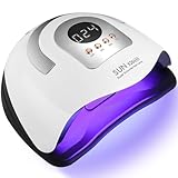 Zawaer Lampe UV pour ongles en gel, 380 W, lampe LED