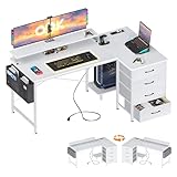 ODK Bureau d'angle, Bureau en L avec Prise de Charge