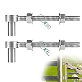 SUPAWAY Lot de 2 charnières à boulon réglables M12